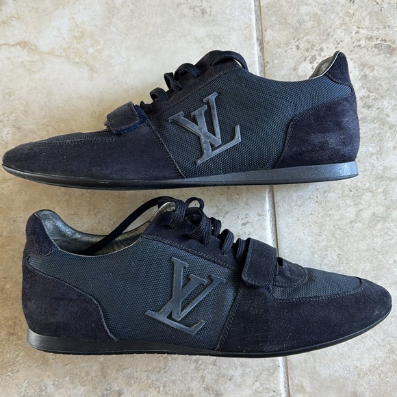 Louis Vuitton LV sneakers navy - Picture 2 of 7
